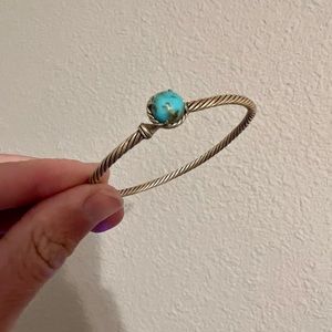David Yurman turquoise bracelet size small
